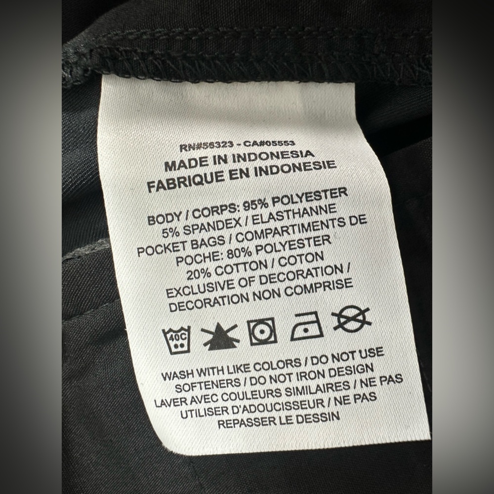 NWT Nike Flex Golf Shorts Mens Black Standard Fit Flat Front Size 42 - Picture 9 of 12